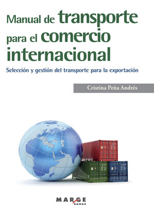 cover image of Manual de transporte para el comercio internacional
